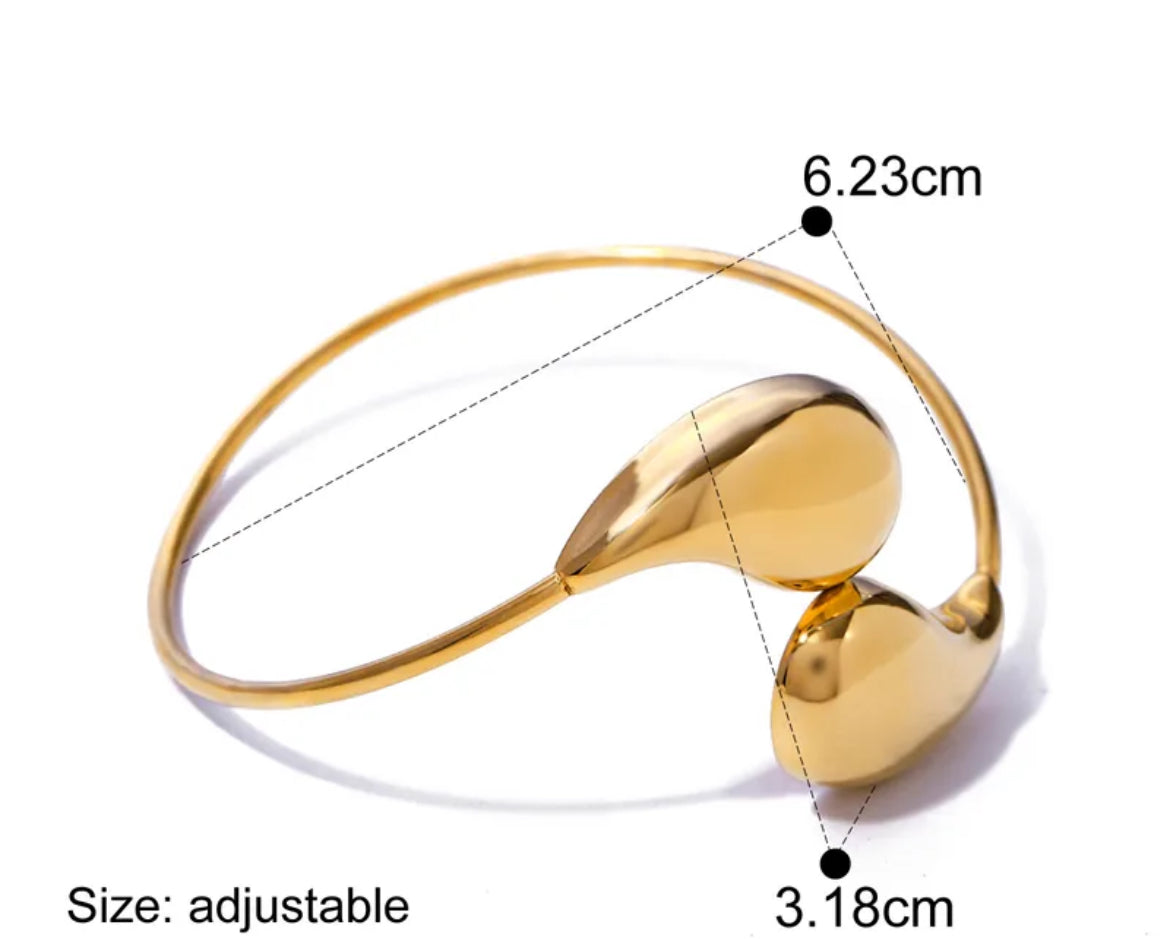 Water Drop Bangle