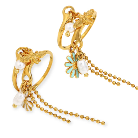 TASSEL OPEN RING
