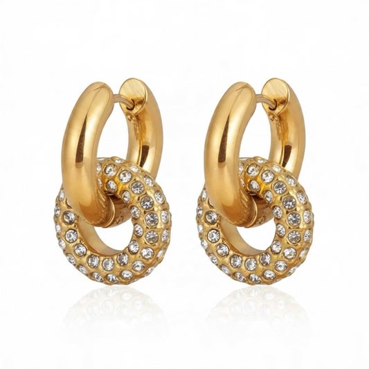 AYUSA CLEAR EARRING