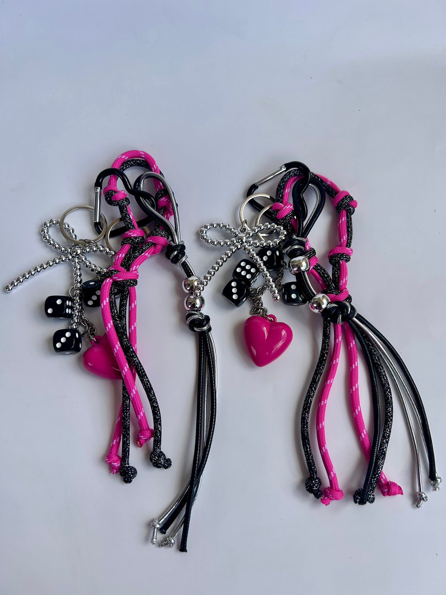 Pink Bag Charm