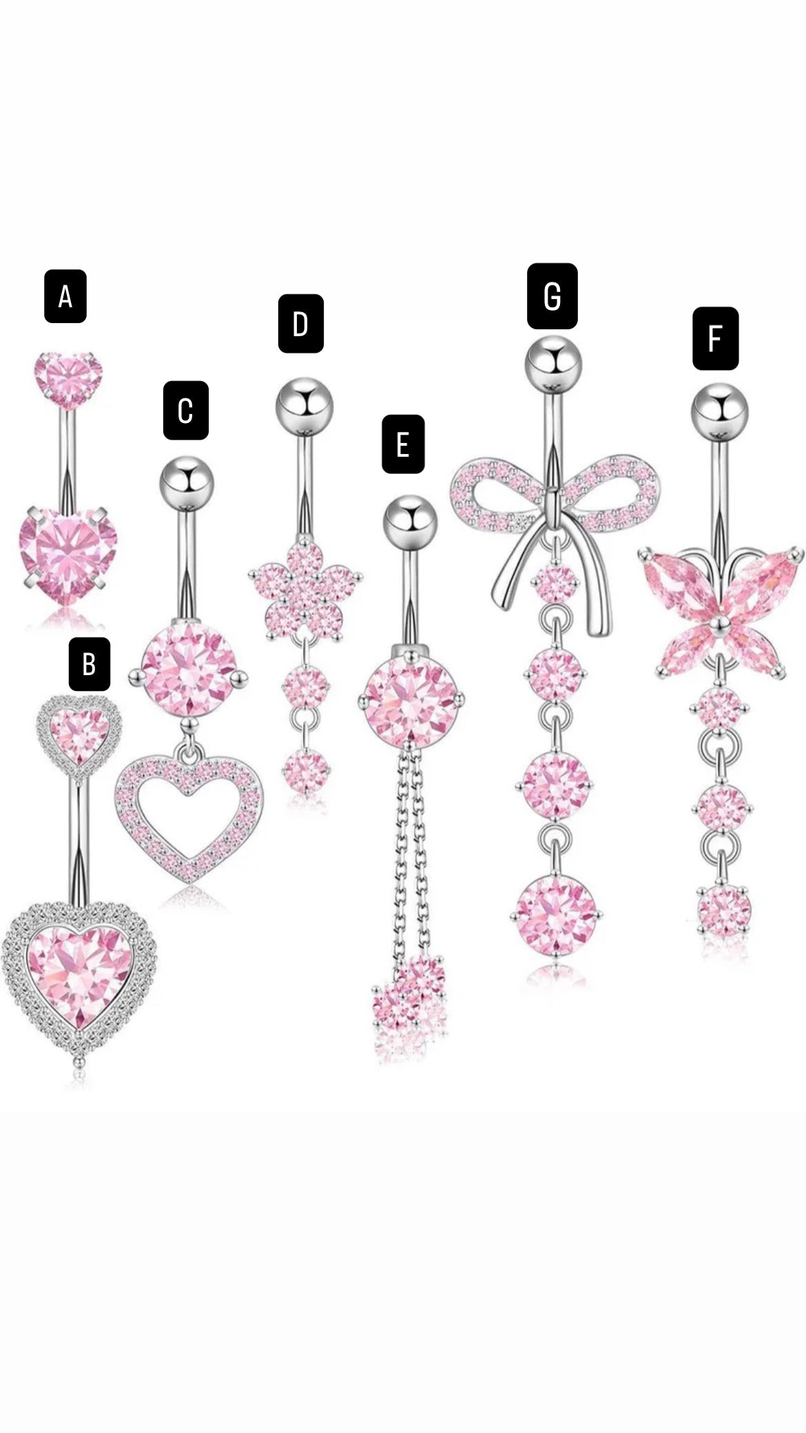 SET 5 BELLYRING