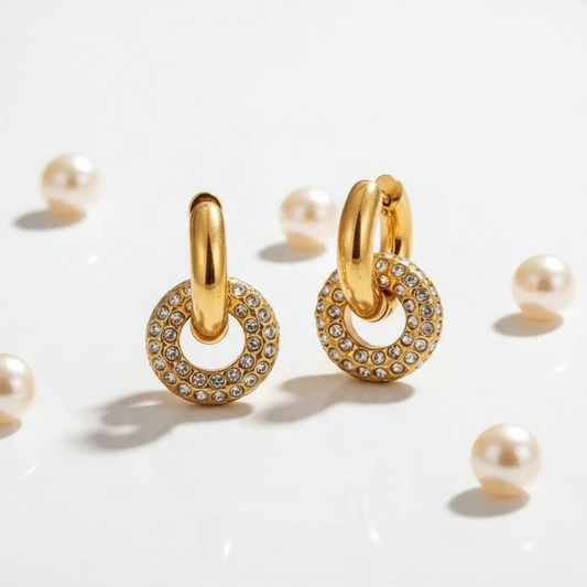 AYUSA CLEAR EARRING