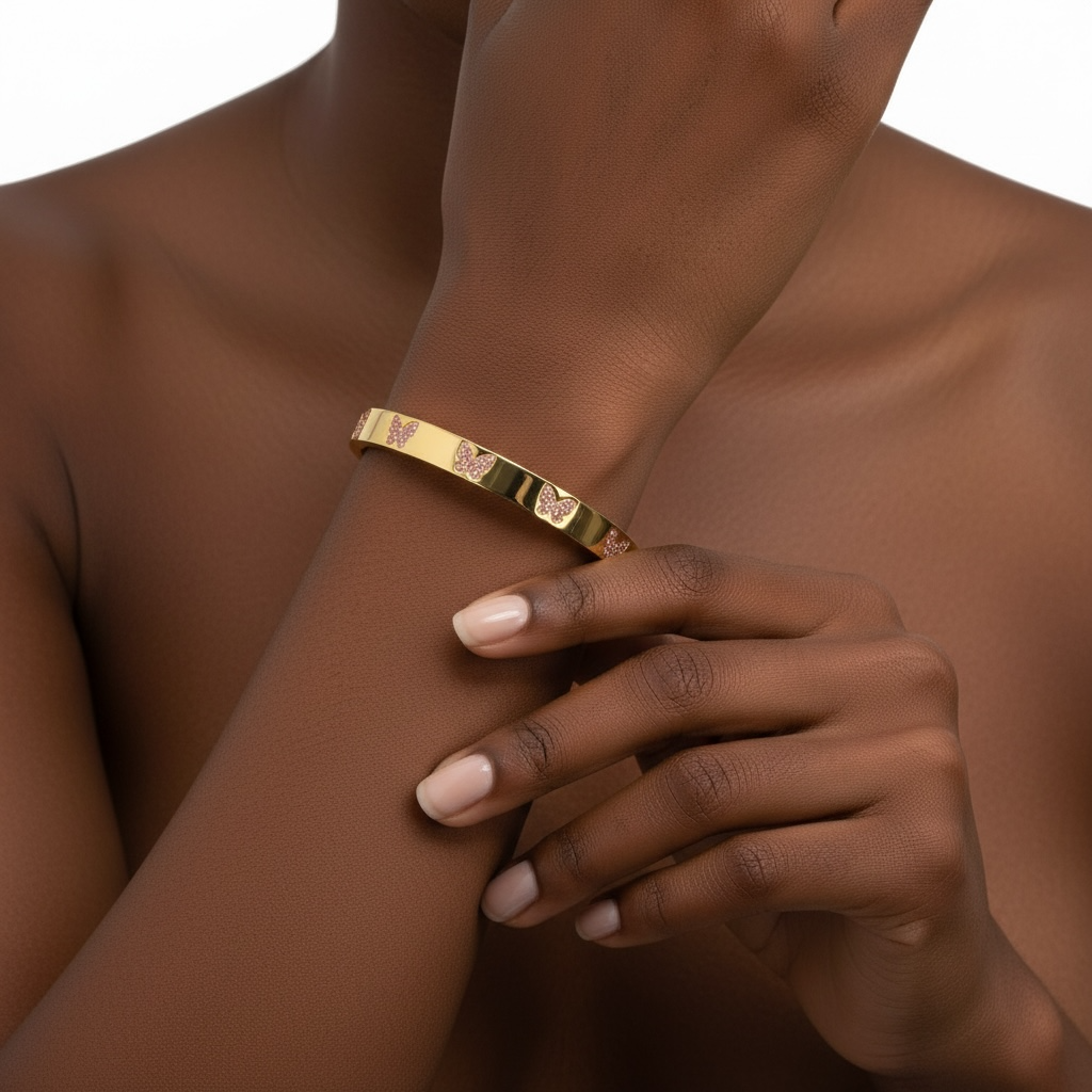 BUTTERFLY BANGLE