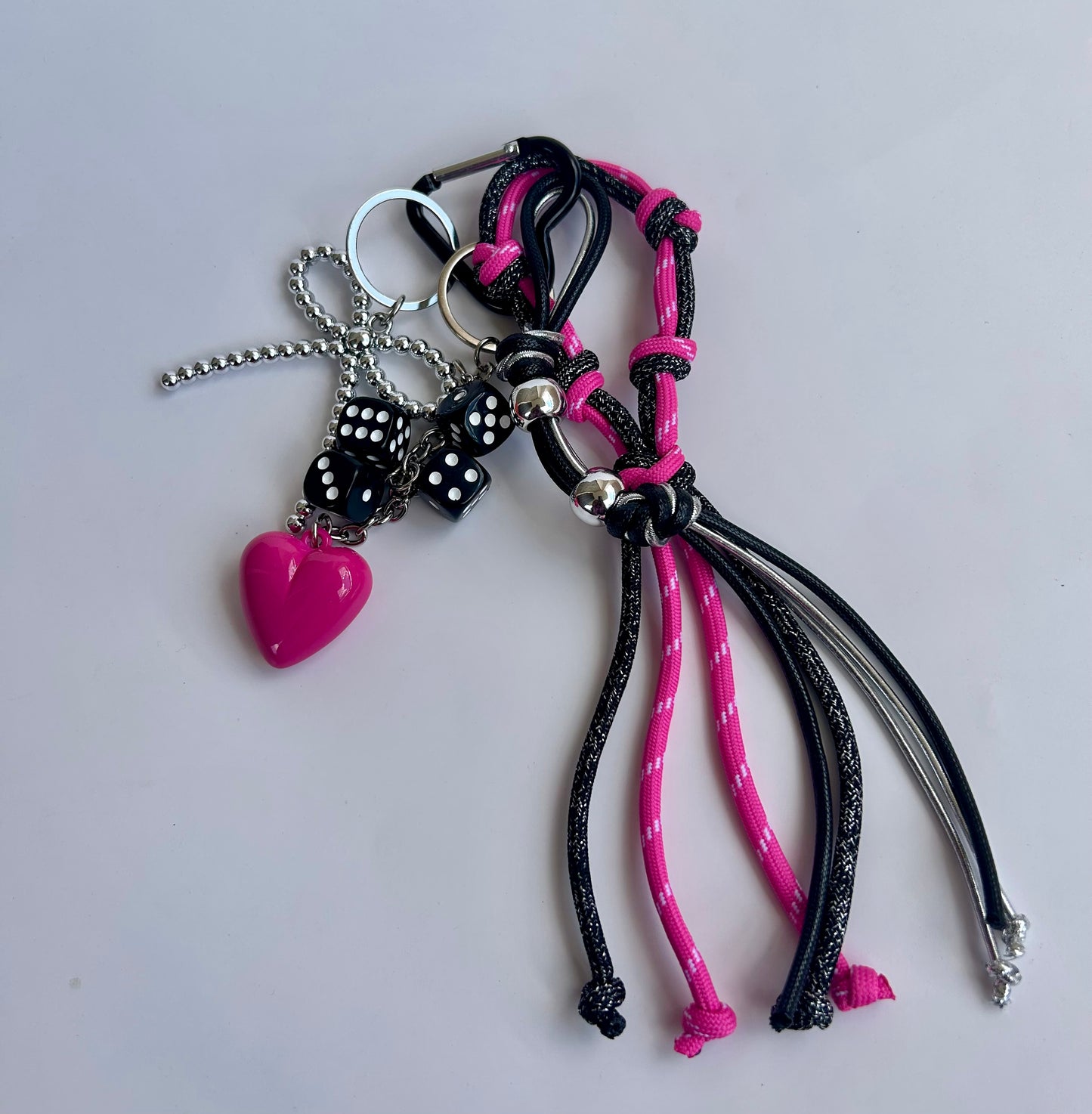 Pink Bag Charm