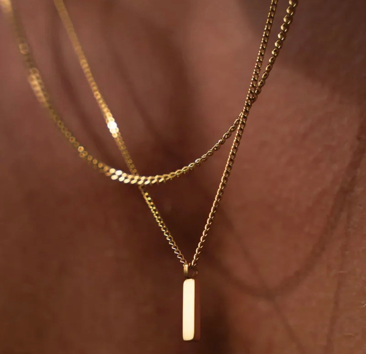 JAY LAYERED NECKLACE (DETACHABLE)