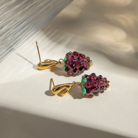 Grape Earrings