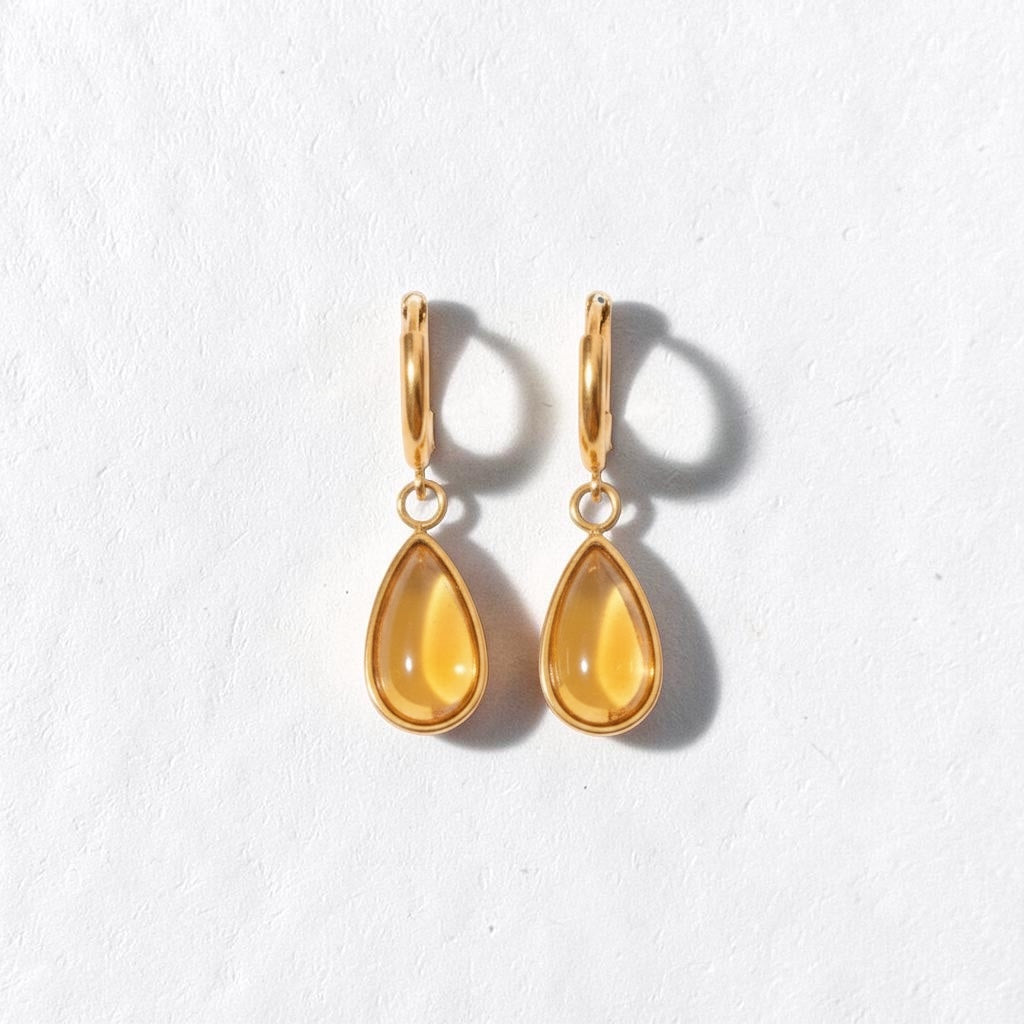 AMBER EARRING