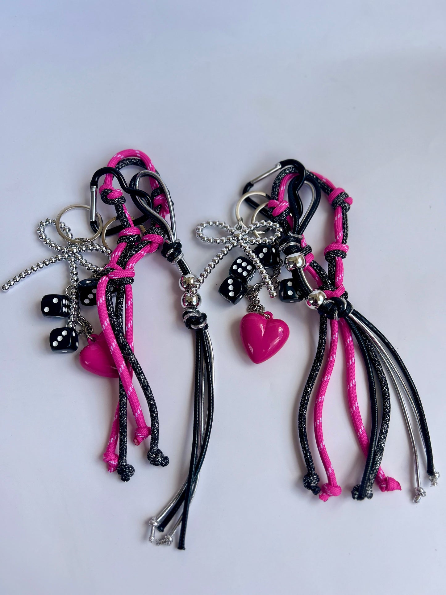 Pink Bag Charm