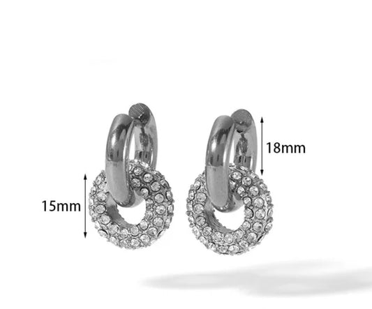AYUSA SILVER EARRING
