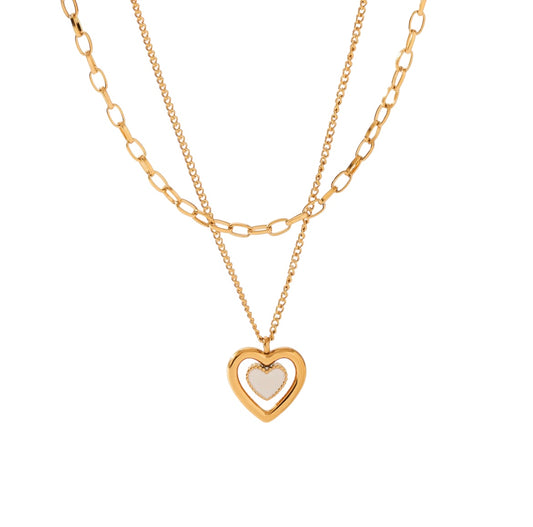 WOODS LAYERED NECKLACE