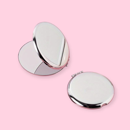 SILVER POCKET MIRROR