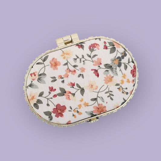 FLOWER POCKET MIRROR